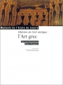 Couverture Histoire de l'art antique : l'art grec Editions La documentation française 1998