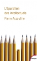 Couverture L'épuration des intellectuels Editions Perrin (Tempus) 2017