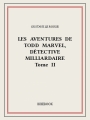 Couverture Les aventures de Todd Marvel, détective milliardaire, tome 2 Editions Bibebook 2015