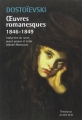 Couverture Oeuvres romanesques : 1846 - 1849 Editions Actes Sud (Thesaurus) 2015
