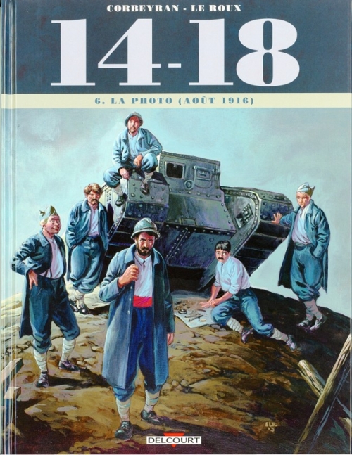 Couverture 14-18, tome 06 : La photo (août 1916)