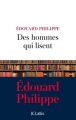 Couverture Des hommes qui lisent Editions JC Lattès 2017