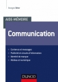 Couverture Aide-mémoire : Communication Editions Dunod (Aide-mémoire) 2016