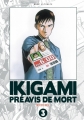 Couverture Ikigami : Préavis de mort, double, tome 3 Editions Kazé (Seinen) 2016
