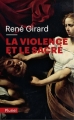 Couverture La violence et le sacré Editions Fayard (Pluriel) 2016