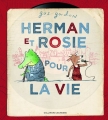 Couverture Herman et Rosie pour la vie Editions Gallimard  (Jeunesse) 2013