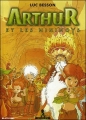 Couverture Arthur et les Minimoys (BD), tome 1 Editions Intervista  2010