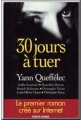 Couverture 30 jours à tuer Editions France Loisirs 1999
