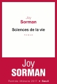 Couverture Sciences de la vie Editions Seuil 2017