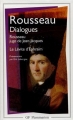 Couverture Dialogues : Rousseau juge de Jean-Jacques, Le Lévite d'Ephraïm Editions Flammarion (GF) 1999