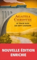 Couverture Le train bleu, Les sept cadrans Editions France Loisirs (Agatha Christie) 2017