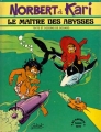 Couverture Norbert et Kari, tome 4 : Le maître des abysses Editions Hachette (BD - Bande verte) 1975
