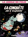 Couverture La jungle en folie, tome 03 : La conquête de l'espace Editions Dargaud 1982
