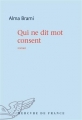 Couverture Qui ne dit mot consent Editions Mercure de France (Bleue) 2017