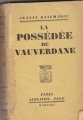 Couverture La possédée de Vauverdane Editions J.Dupuis Fils et Cie 1955