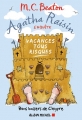 Couverture Agatha Raisin enquête, tome 06 : Vacances tous risques Editions Albin Michel 2017
