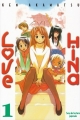 Couverture Love Hina (double), tome 01 et 02 Editions France Loisirs 1999