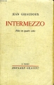 Couverture Intermezzo Editions Grasset 1933