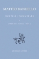 Couverture Novelle / Nouvelles, tome 1 Editions Les Belles Lettres 2008
