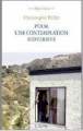 Couverture Pour une contemplation subversive Editions L'Arche 2012
