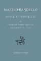 Couverture Novelle / Nouvelles, tome 2 Editions Les Belles Lettres 2009