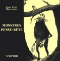 Couverture Monstres Pense-Bête Editions Warum 2014