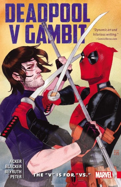 Couverture Deadpool V Gambit: The "V" is for "Vs."