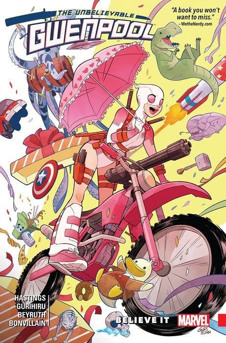 Couverture The Unbelievable Gwenpool, book 1: Believe It