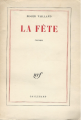 Couverture La fête Editions Gallimard  (Blanche) 1960