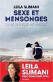 Couverture Sexe et mensonges : La vie sexuelle au Maroc Editions Les Arènes 2017