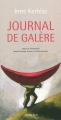 Couverture Journal de galère Editions Babel 2016