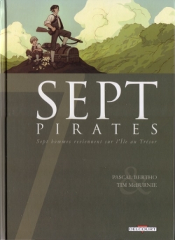 Couverture Sept, saison 1, tome 3 : Sept pirates