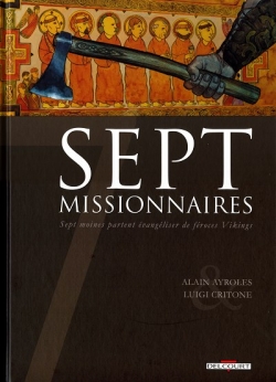 Couverture Sept, saison 1, tome 4 : Sept missionnaires