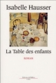 Couverture La table des enfants Editions de Fallois 2001