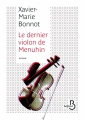 Couverture Le dernier violon de Menuhin Editions Belfond 2017