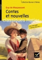 Couverture Contes et nouvelles / Contes & nouvelles (Hatier) Editions Hatier (Classiques - Oeuvres & thèmes) 2011