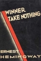 Couverture Winner Take Nothing Editions Scribner 1933