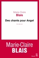 Couverture Des chants pour Angel Editions Seuil (Cadre rouge) 2017