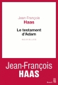 Couverture Le testament d'Adam Editions Seuil (Cadre rouge) 2017