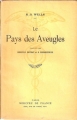 Couverture Le pays des aveugles Editions Mercure de France 1941