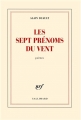 Couverture Les sept prénoms du vent Editions Gallimard  (Blanche) 2013