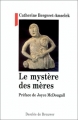 Couverture Le mystère des mères Editions Desclée de Brouwer 1997