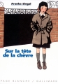 Couverture Sur la tête de la chèvre Editions Gallimard  (Page blanche) 1998