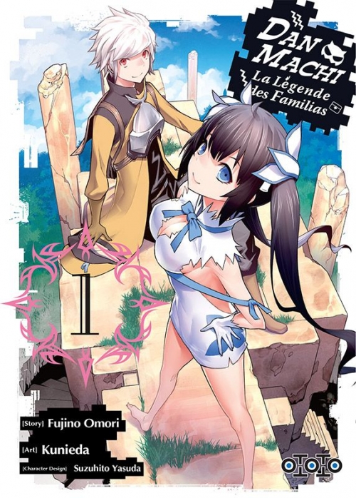 Couverture DanMachi : La légende des Familias (manga), tome 01