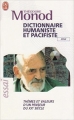 Couverture Dictionnaire humaniste et pacifiste Editions J'ai Lu (Essai) 2007