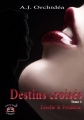 Couverture Destins croisés, tome 2 : Estelle & Frédéric Editions Evidence (Venus) 2017