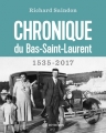 Couverture Chronique du Bas-Saint-Laurent Editions Septentrion 2017