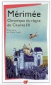 Couverture Chronique du règne de Charles IX Editions Flammarion (GF) 2007