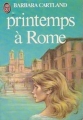 Couverture Printemps à Rome Editions J'ai Lu 1981