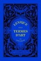 Couverture Lexique des thermes d'art Editions Bibliomane 2014